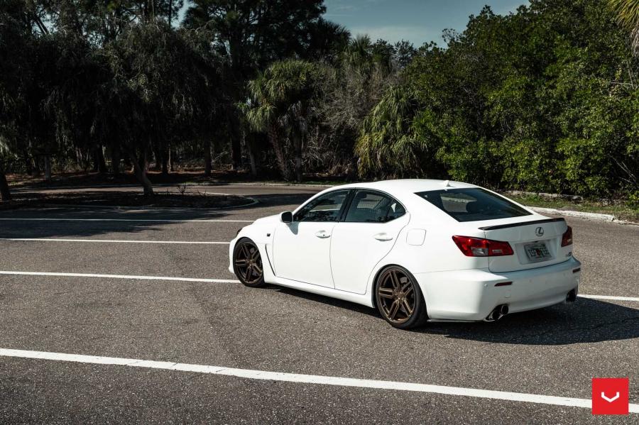  Lexus IS F on Vossen Wheels (HF-1) 2019 года  (фото 8 из 24)
